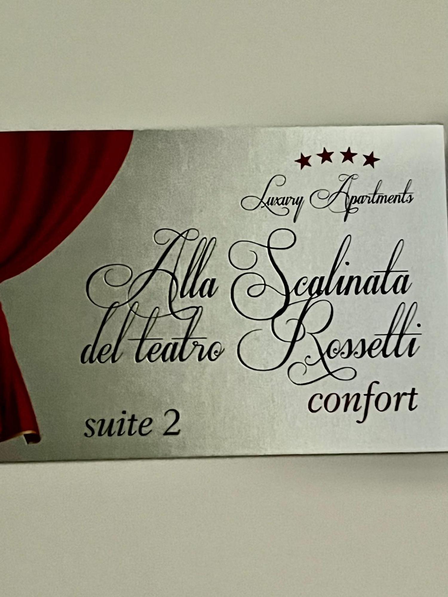 Alla Scalinata Del Teatro Rossetti Confort Suites Parcheggio Triest Exterior foto